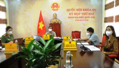 Hoạt động của Đoàn đại biểu Quốc hội tỉnh Kon Tum trong đợt làm việc thứ Nhất của kỳ họp thứ 2, Quốc hội khóa XV