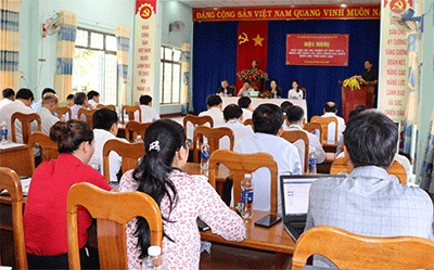 Đoàn đại biểu Quốc hội tỉnh Kon Tum tiếp xúc cử tri  trước kỳ họp thứ 6, Quốc hội khóa XV 
