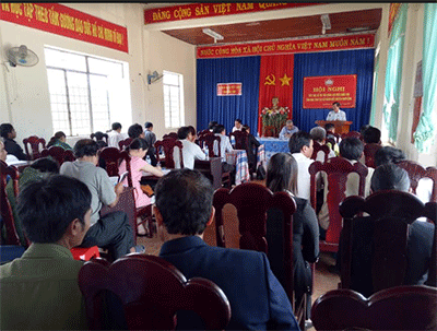 Đoàn đại biểu Quốc hội tỉnh Kon Tum tiếp xúc cử tri định kỳ trước kỳ họp thứ 11 - Quốc hội khóa XIV