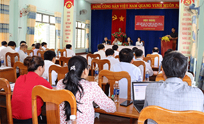Đoàn đại biểu Quốc hội tỉnh Kon Tum tiếp xúc cử tri  trước kỳ họp thứ 4 tại xã Ia Tơi, huyện Ia H’Drai