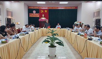 Đoàn đại biểu Quốc hội tỉnh Kon Tum giám sát việc thực hiện  chính sách, pháp luật về quản lý, sử dụng các quỹ tài chính  nhà nước ngoài ngân sách nhà nước giai đoạn 2013 - 2018
