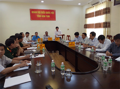 Một số hoạt động của Đoàn đại biểu Quốc hội tỉnh Kon Tum trong năm 2017 và chương trình hoạt động năm 2018