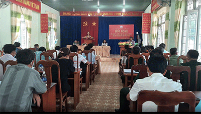 Đoàn đại biểu Quốc hội tỉnh Kon Tum tiếp xúc cử tri trước kỳ họp thứ 3, Quốc hội khóa XV tại xã Đăk Dục, huyện Ngọc Hồi