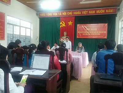 Đoàn đại biểu Quốc hội tỉnh Kon Tum tiếp xúc cử tri định kỳ trước kỳ họp 3 - Quốc hội khóa XIV