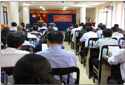 Bí thư Tỉnh ủy Nguyễn Văn Hùng gặp mặt ứng cử viên trúng cử đại biểu HĐND tỉnh khóa XI, nhiệm kỳ 2016-2021