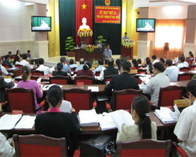 HĐND tỉnh tổ chức kỳ họp thứ 12 tổng kết nhiệm kỳ 2011-2016