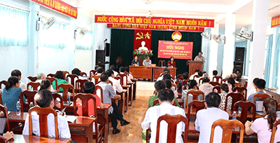 Đoàn đại biểu Quốc hội tỉnh Kon Tum tiếp xúc cử tri  thành phố Kon Tum