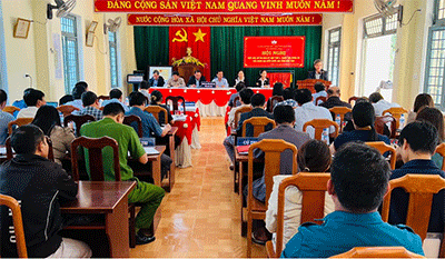 Đoàn đại biểu Quốc hội tỉnh Kon Tum tiếp xúc cử tri sau kỳ họp thứ 4, Quốc hội khóa XV tại xã Ngọc Tem, huyện Kon Plông và xã Đăk Kôi huyện Kon Rẫy.