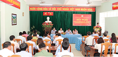 Đoàn đại biểu Quốc hội tỉnh Kon Tum tiếp xúc cử tri  huyện Kon Plông